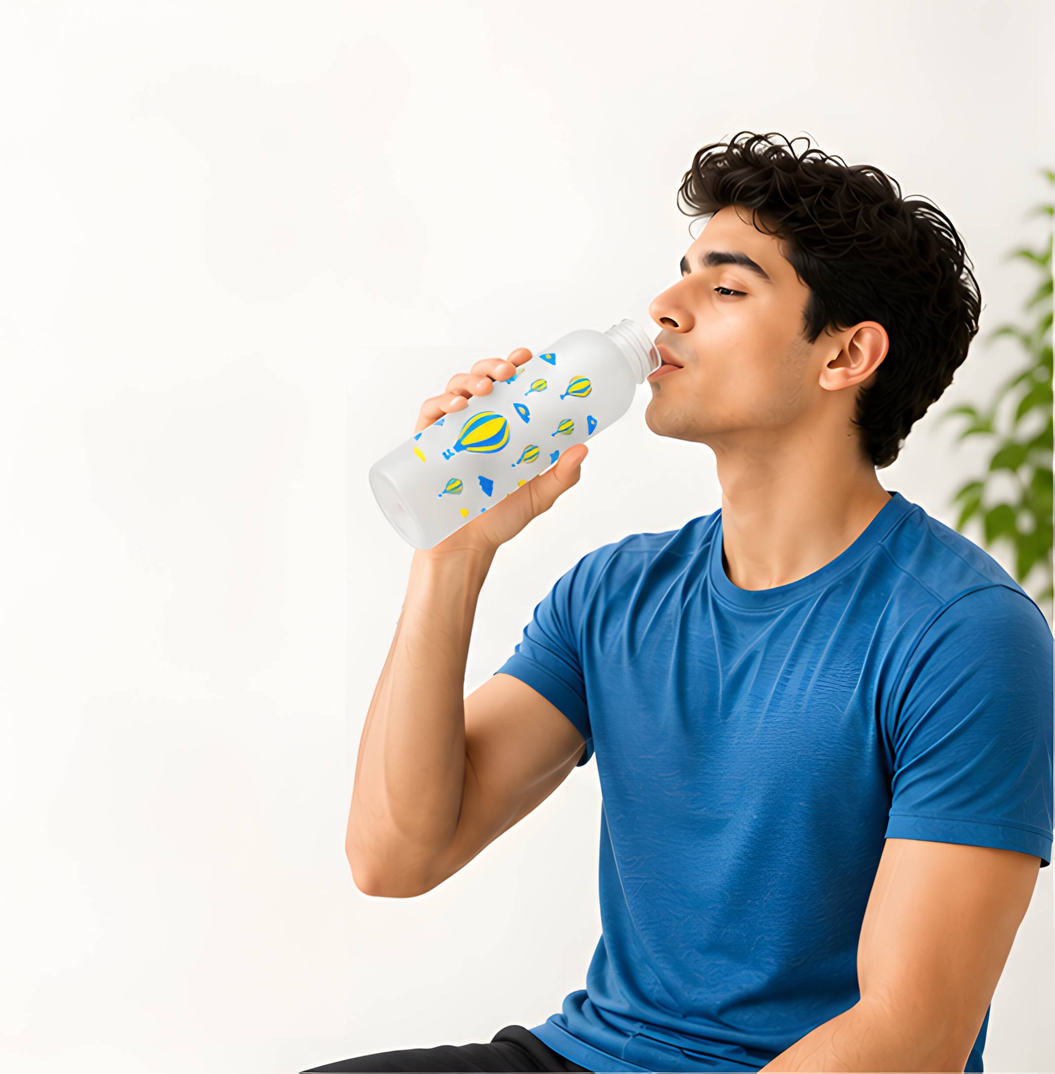 Neuversal Borosilicate Glass Water Bottle 500 ml - Image 3