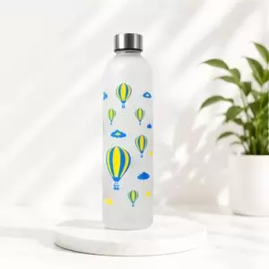 Neuversal Borosilicate Glass Water Bottle 500 ml